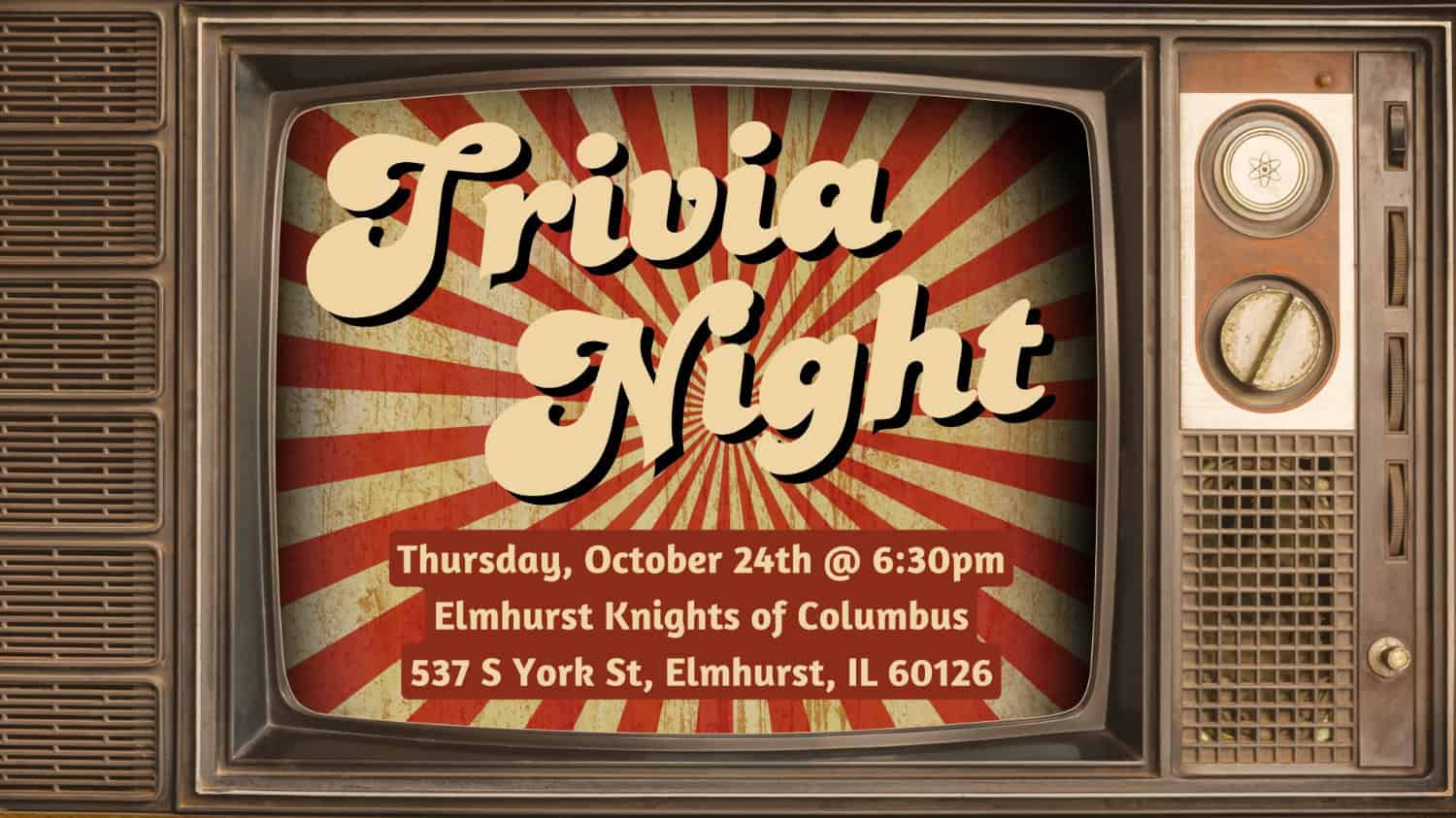 Trivia Night 2024 poster